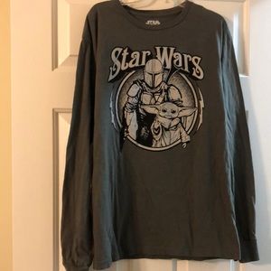 Star Wars Mandalorian Long Sleeve Tee Shirt